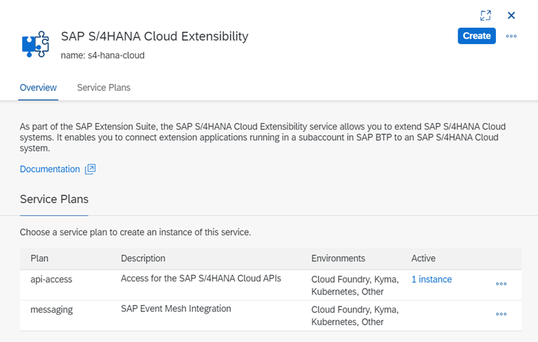 S4 Cloud Extensibility